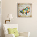 5D DIY Full Drill Diamond Painting 2 Birds Cross Stitch Embroidery Ornament