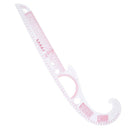 6pcs Multi-function Metric Curve Cutting Rulers Sleeve Clothing Yardstick