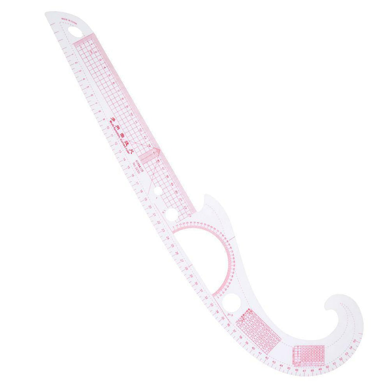 6pcs Multi-function Metric Curve Cutting Rulers Sleeve Clothing Yardstick