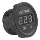 LED Digital Voltmeter Bule LED Auto Gauge Maßnahme DC 12V 24V Spannung Kurzschlu