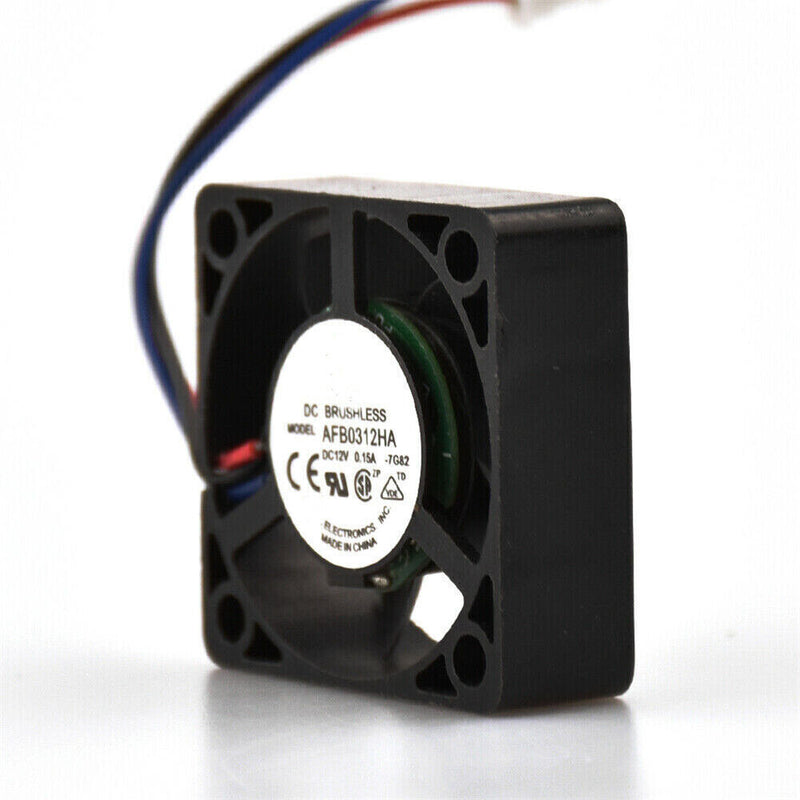 Delta AFB0312HA 12V 0.15A 3pin 30*30*10mm Server Square Cooling Fan