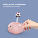 Electric Whale Floating Ball Toys Kid Cute Cartoon USB Fan Blow Water Games Toys