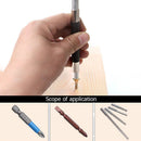 1/4 Screwdriver Extension Rod Hex Quick Release Magnetic Bit Holder (120mm)
