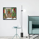 DIY Printed Welcome Christmas Cross Stitch Partial Embroidery Canvas Wall Decor