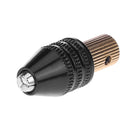 3.17mm Electric Motor Shaft Mini Chuck Fixture Clip 0.3 to 3.5mm Drill