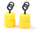 Artificial Dual Corn Shape Carp Fishing Lures Plastic Bait Tackles (30pcs) Newly
