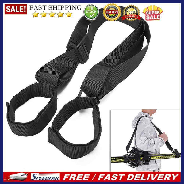 Snowboard Shoulder Carrier Backpack Strap Carry Belt Holder Ski Fixed Strap