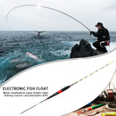 Electronic LED Light Fishing Float Bite Alarm Luminous Fish Tackle (Red) Newly