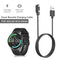 #A 60/100cm USB Smart Watch Charging Cable Fast Charging Wire for IMILAB W12/KW6