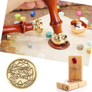 25mm Christmas Wax Seal Stamp Cartoon Head DIY Retro Sealing Decor (SD040) Newly