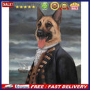 Gentleman Dog Oil Paint By Numbers Kit DIY Acrylic Painting on Canvas Framele