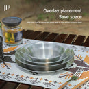 4pcs/set Large Capacity Picnic Bowl Bowl Large Capacity Multipurpose