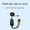 Portable USB Audio Video Capture Card Adapter to DVD Video Capture Converter