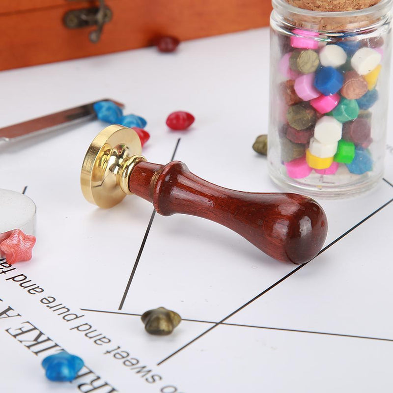DIY Seal Retro Wedding Wax Stamp Wood Universal Handle Customs Envelope Craft