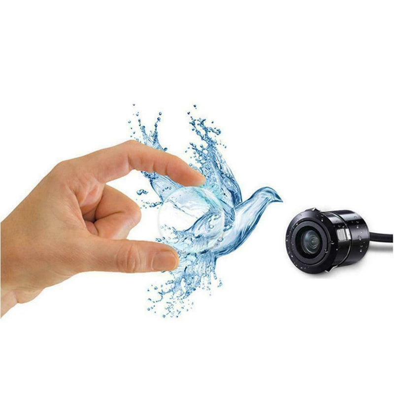 Backup Reverse CarCamera Flush MountS Mini 18.5mm HD Waterproof Nightvision X9H4