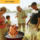 Beer Can Chicken Rack Stainless Steel Chicken Stand for Smoker and Grill.