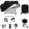 BBQ Grill Cover Oxford Waterproof UV Resistant Windproof Rain Protective Covers