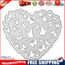Heart DIY Cutting Dies Stencils Scrapbook Embossing Album Card Gifts (2pcs)