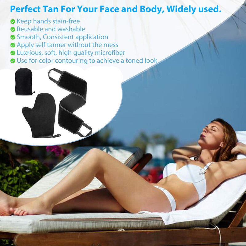 Tan Applicator Self Tanner Mitt Applicator Tanning Mitts Back Tanning Glove