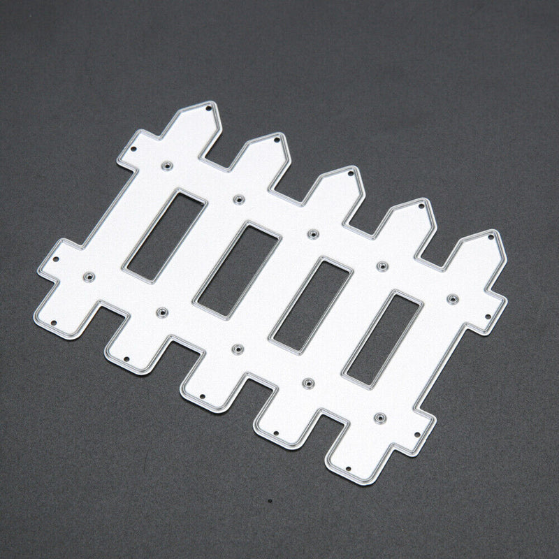 Fence Metal DIY Cutting Dies Stencil for Paper Card Scrapbook Embossing Ha