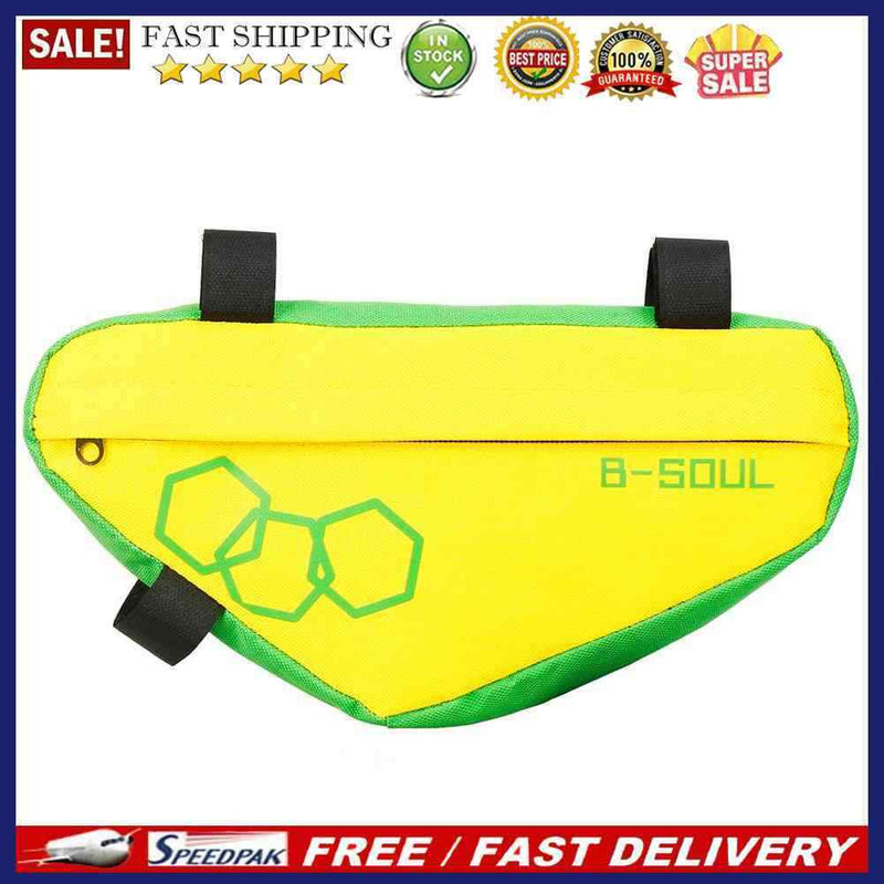Highly Water Resistant Bike Frame Front Tube Bag Cycling Pannier Pounch Equim