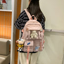 Cute Casual Women Backpacks Large Capacity Casual Daypack Multi Pockets for Girl