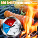 300? Stainless Steel Temperature Measure Gauge Grill Thermometer BBQ Oven
