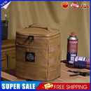 #A Gas Canister Pouch Portable Picnic Bag 600D Oxford Cloth for Hiking Backpacki