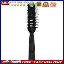 Men Ribs Comb Hair Dressing Oil Head Modeling Tools Hair Brush Inner Roll Com