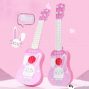 Children Pink Ukulele Toddler Kids Educational Learning Toys Musical Instrument