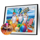 Diamond Painting Beach Goblin Full Round Drill Rhinestone Picture