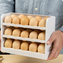 30 Slots Egg Storage Box Egg Storage Rack Holder Container Eggs Fresh Organizer
