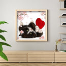 Diamond Painting Love Kitten Full Round Drill Picture of Rhinestone DIY Drawing