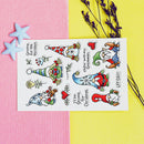 DIY Scrapbook Album Stamp Stencil Card Embossing Template Christmas Seal Decor