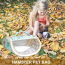 Hamster Carrier Bag Breathable Outdoor Travel Handbags for Guinea Pig Hedgehog