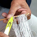 8Pcs 1# 2#Net Making Mending Needle For Fishing Trawls Color Random Nets V2I0