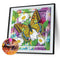 #A Partial Special Shaped Drill Diamond Mosaic Butterfly Series Kit Rhinestone D