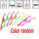 Colorful Choice Helper Auxiliary Tweezers Clip Makeup Tools False Eyelashes