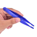 10pcs Disposable Medical First Aid Tweezer Small Plastic Tweezers Bl BH ^?