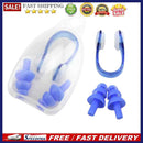Waterproof Soft Summer Swimming Earplugs + Nose Clip Kits Swim Dive Supplies