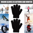 Knitted Gloves Men Women Winter Fleece Outdoor Travel Camp Cycling Warm Glo