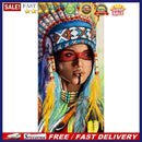 Lady 5D DIY Full Round Diamond Painting Rhinestone Cross Stitch for Modern