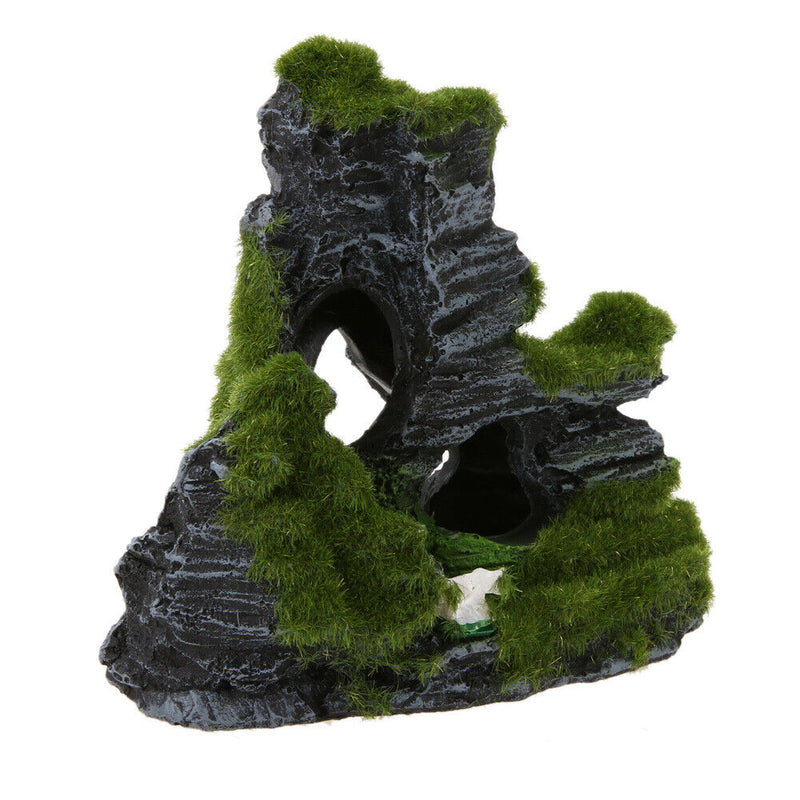 Rockery Mountain Aquarium Ornament Hiding Cave Landscape Decoration For Fis