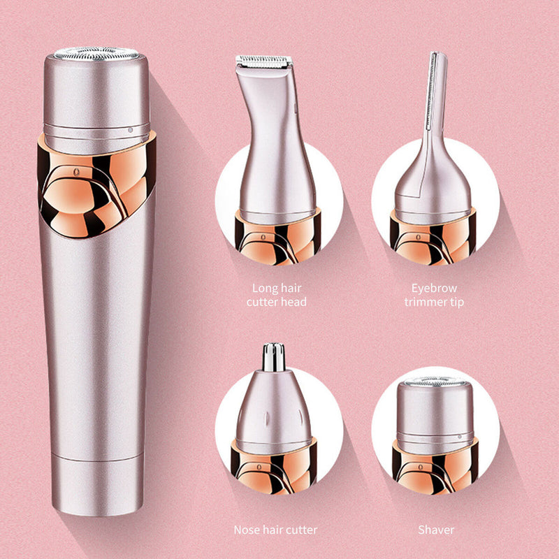 Women Electric Shavers IPX5 Waterproof 4 in 1 Electric Razor for Women