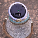 LED Solar Lamp Cracked Glass Ball Hanging Light Garden Decor (White 30LED) Newly