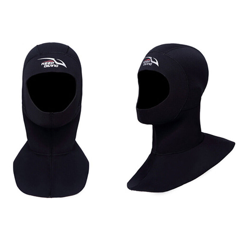 Keep Diving Scuba Diving Hood Shoulder Hat Snorkeling Swim Warm Cap (M) Newly