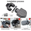 2PCS Aluminum Alloy Folding Bike Bicycle Pedals Outdoor Accessory Cycling Z3Y2