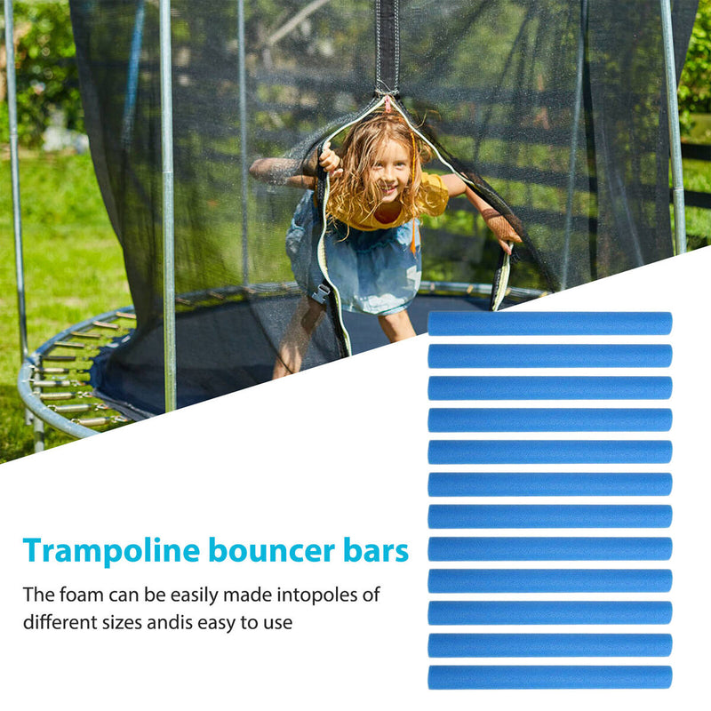 Trampoline Poles Cover - 40cm Trampoline Pole Padding Foam Sleeve 12 Pcs