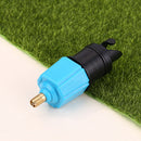 Air Valve Adapter Kayak Rowing Boat Pumps Adaptor for SUP Board (Blue) Newly