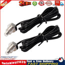 2x NTC 10K Thermistor Temperature Sensor Thread Probe Cable 1m Newly